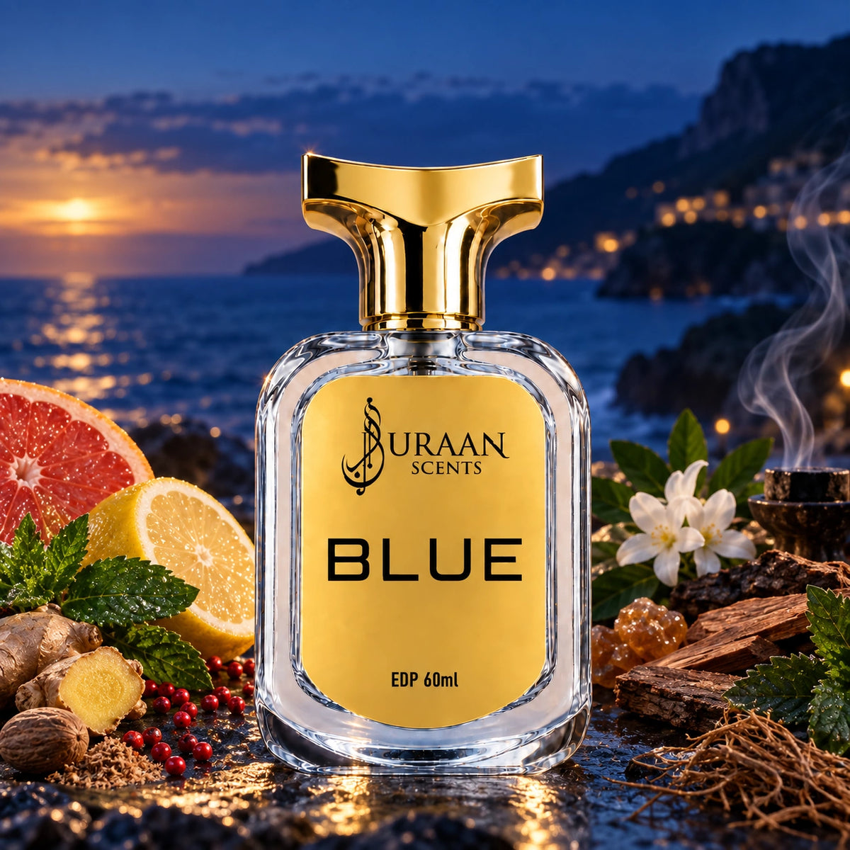 BLUE scent mood and inspiration