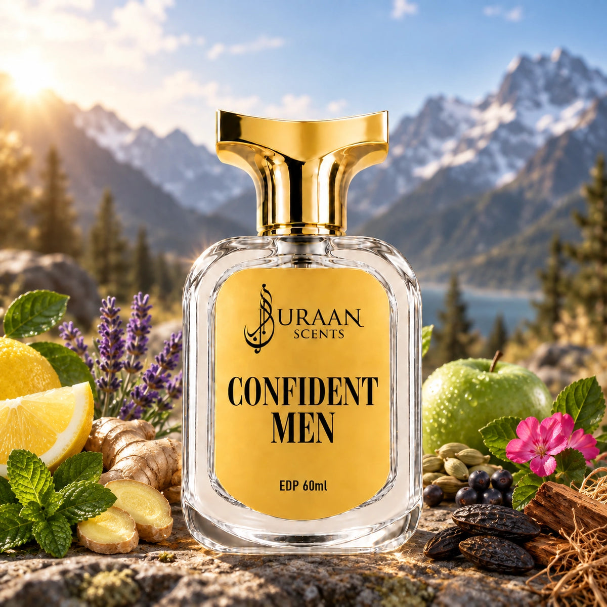 CONFIDENT MEN scent mood and inspiration