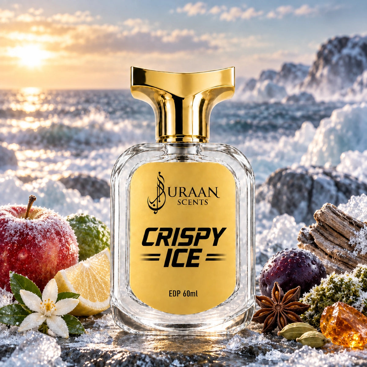 CRISPY ICE scent mood and inspiration