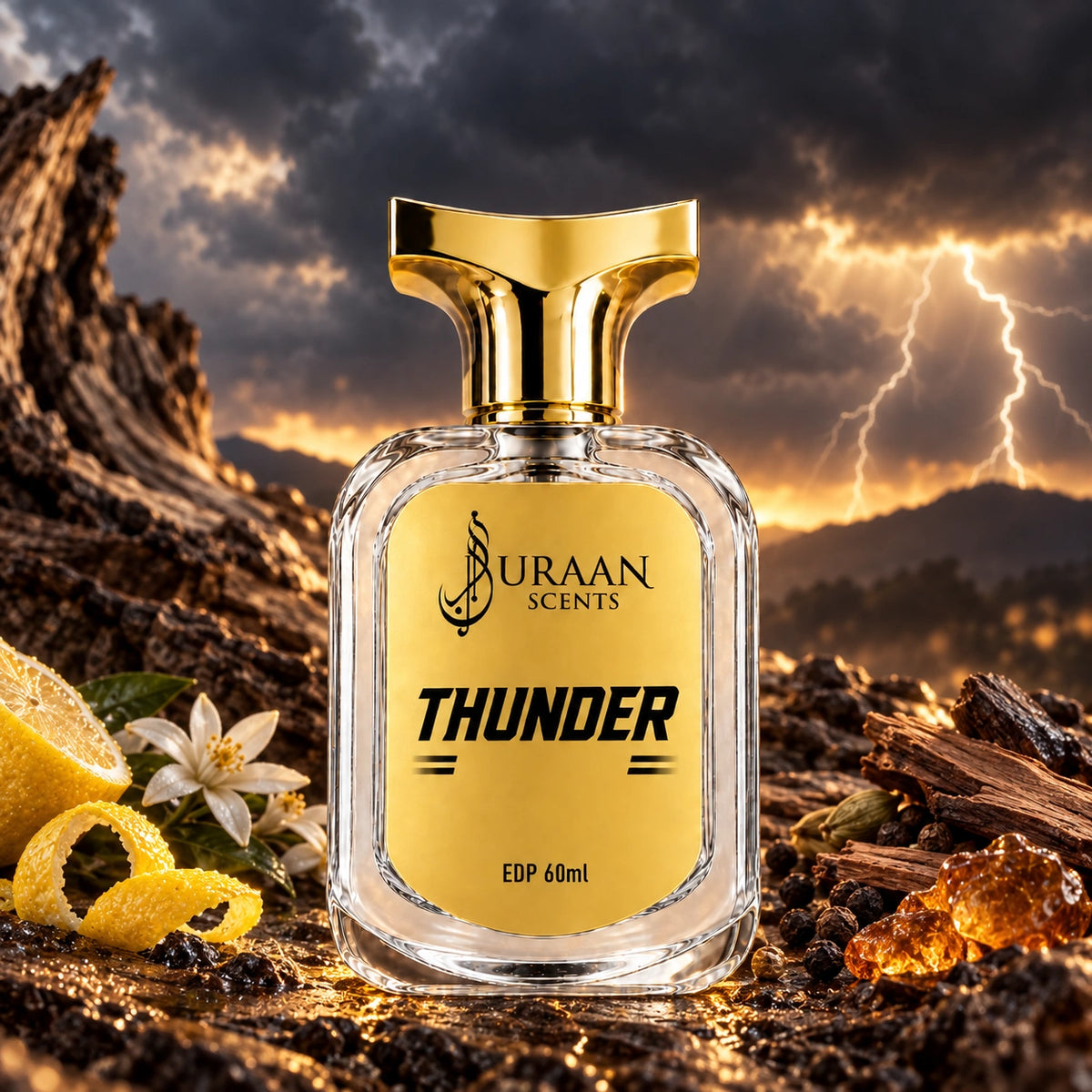 THUNDER scent mood and inspiration
